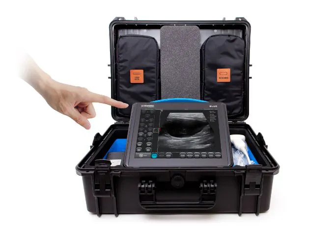 Ecógrafo veterinario Blue Dramiński – foto del producto