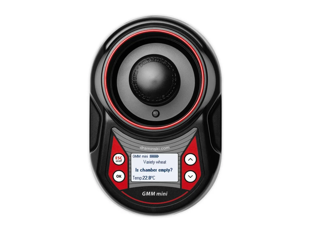 Cámara de medición del humidímetro GMM mini