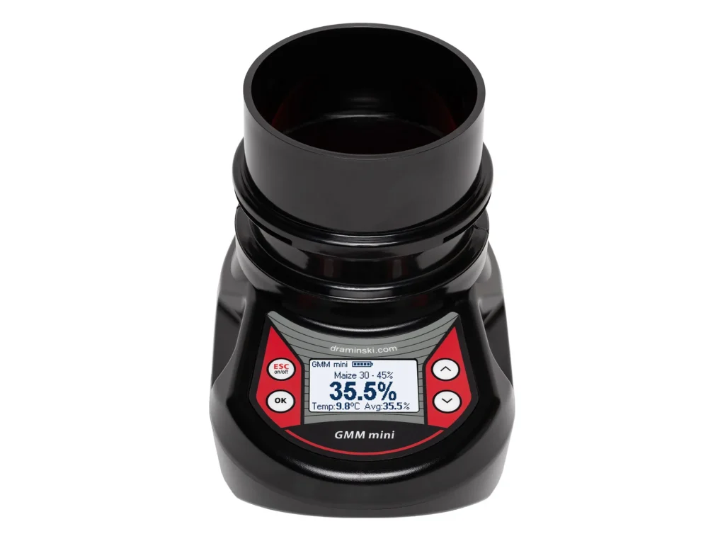 Humidímetro agrícola GMM mini para maíz