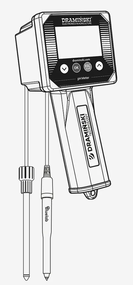 Datos técnicos del medidor de pH PHG2