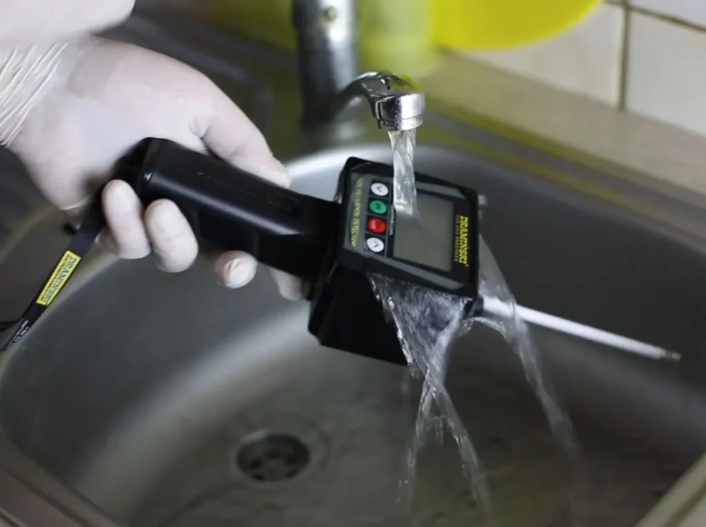 Desinfección fácil del detector de ovulación Dramiński