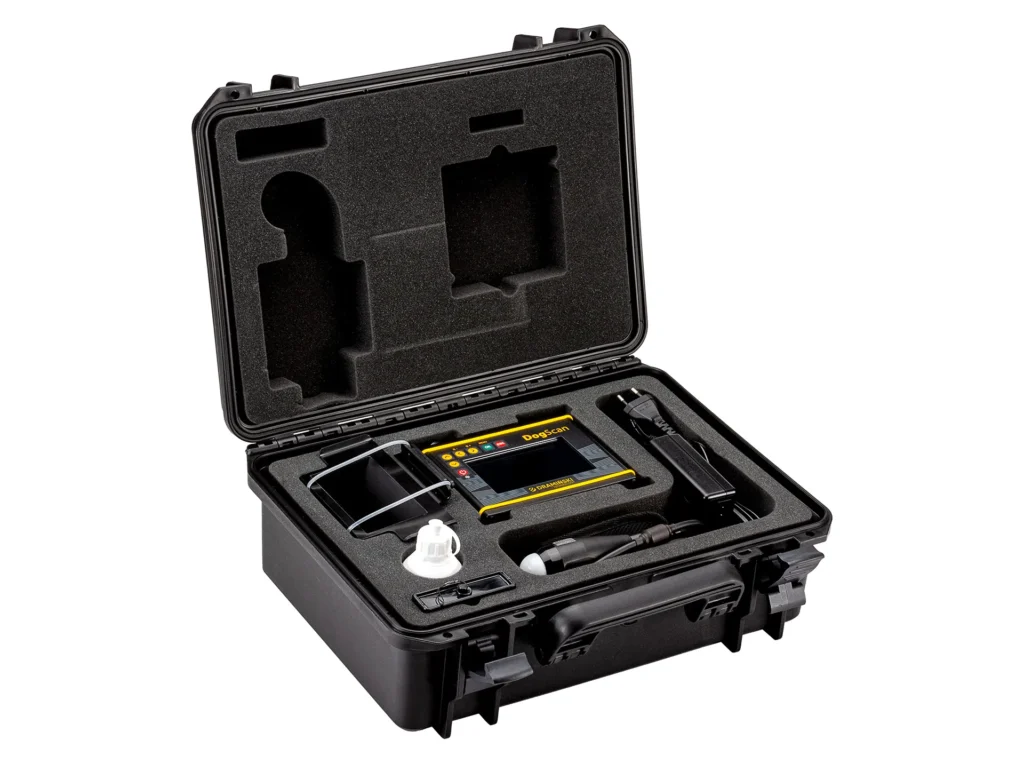 DogScan Dramiński – kit completo de ecografía veterinaria para perros