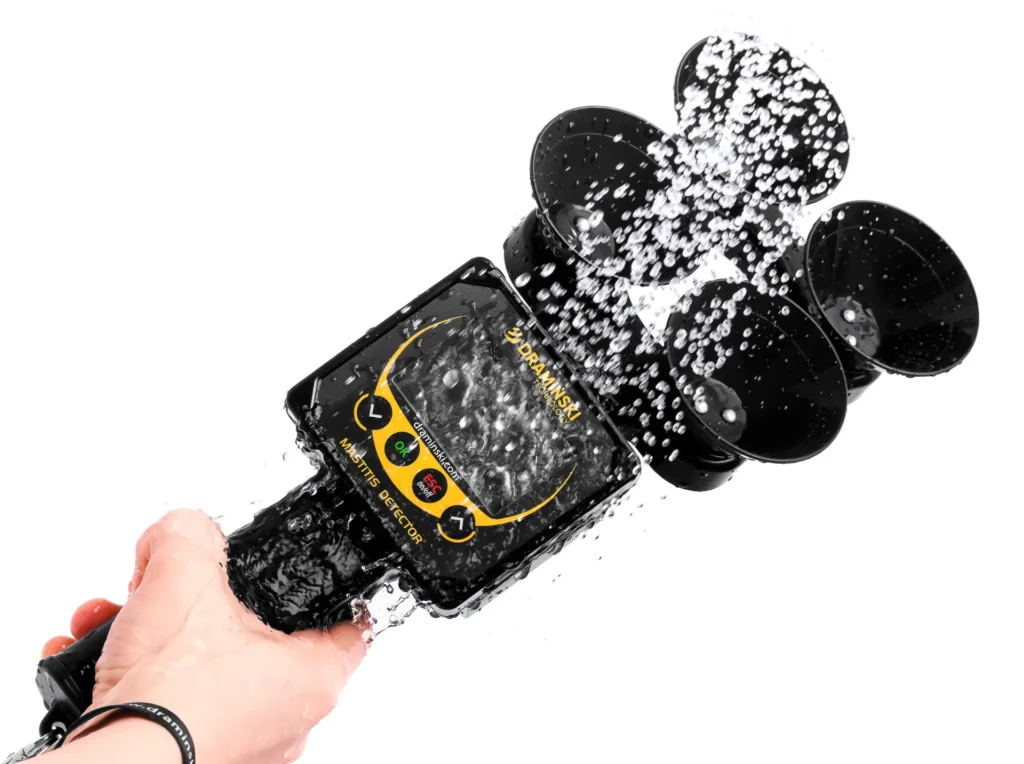 Detector MD4x4Q2 Dramiński – desinfección fácil