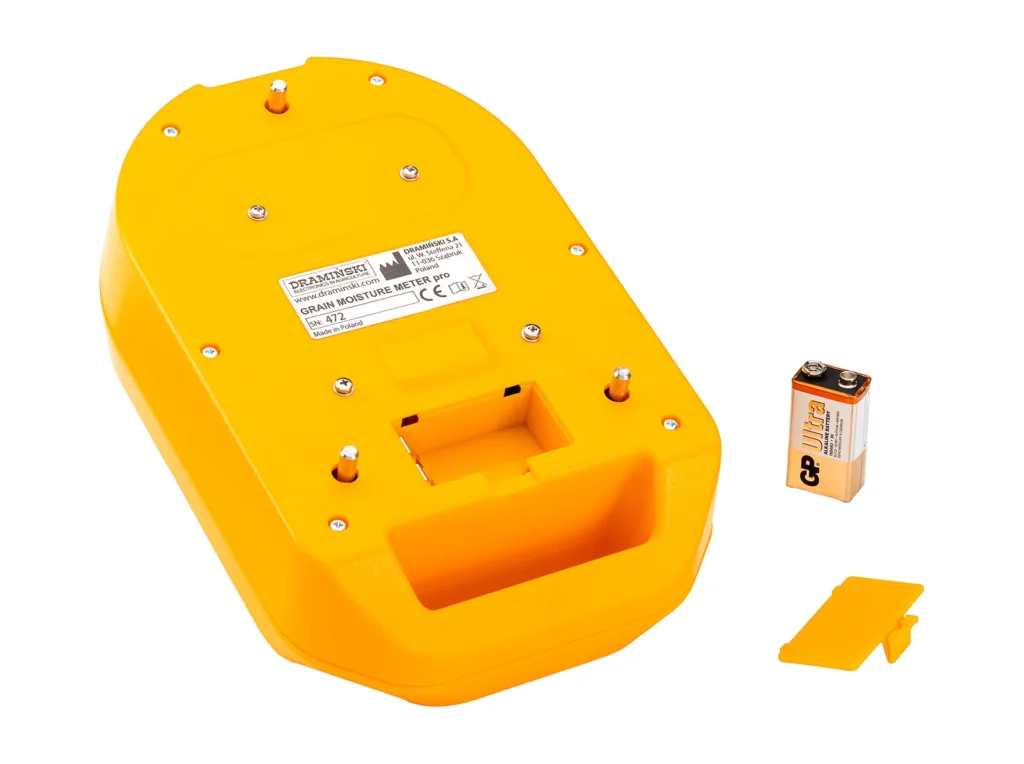 Humidímetro GMM Pro a pilas para medir la humedad de los granos
