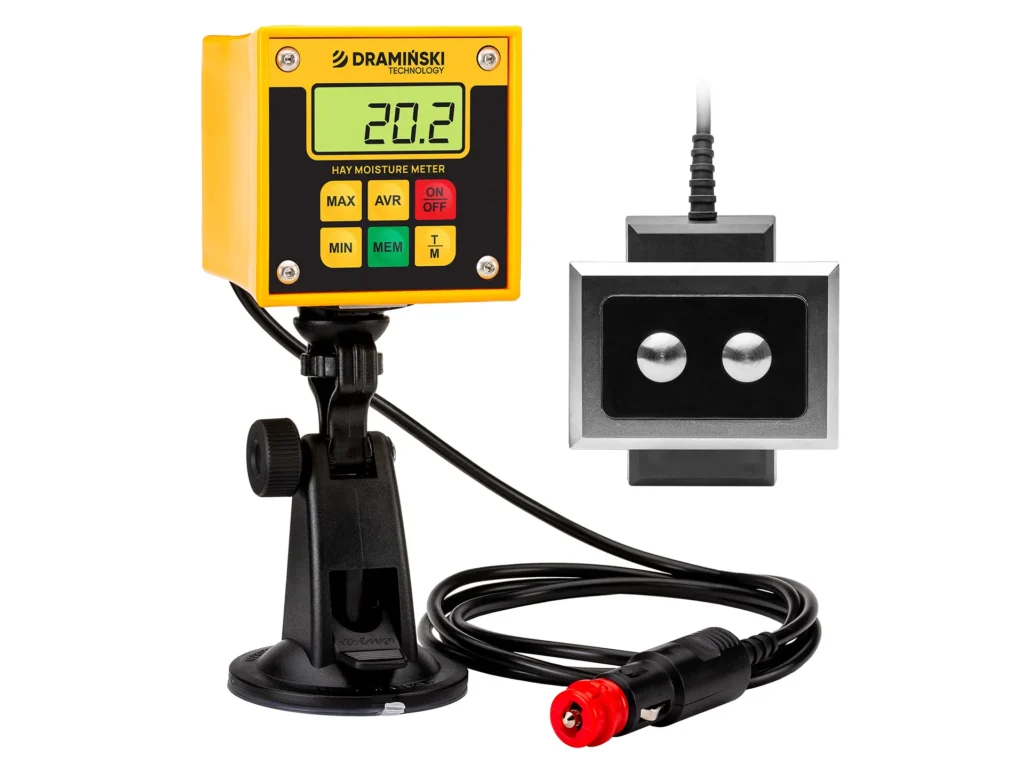 Humidímetro HMM Dramiński Presse para heno y paja