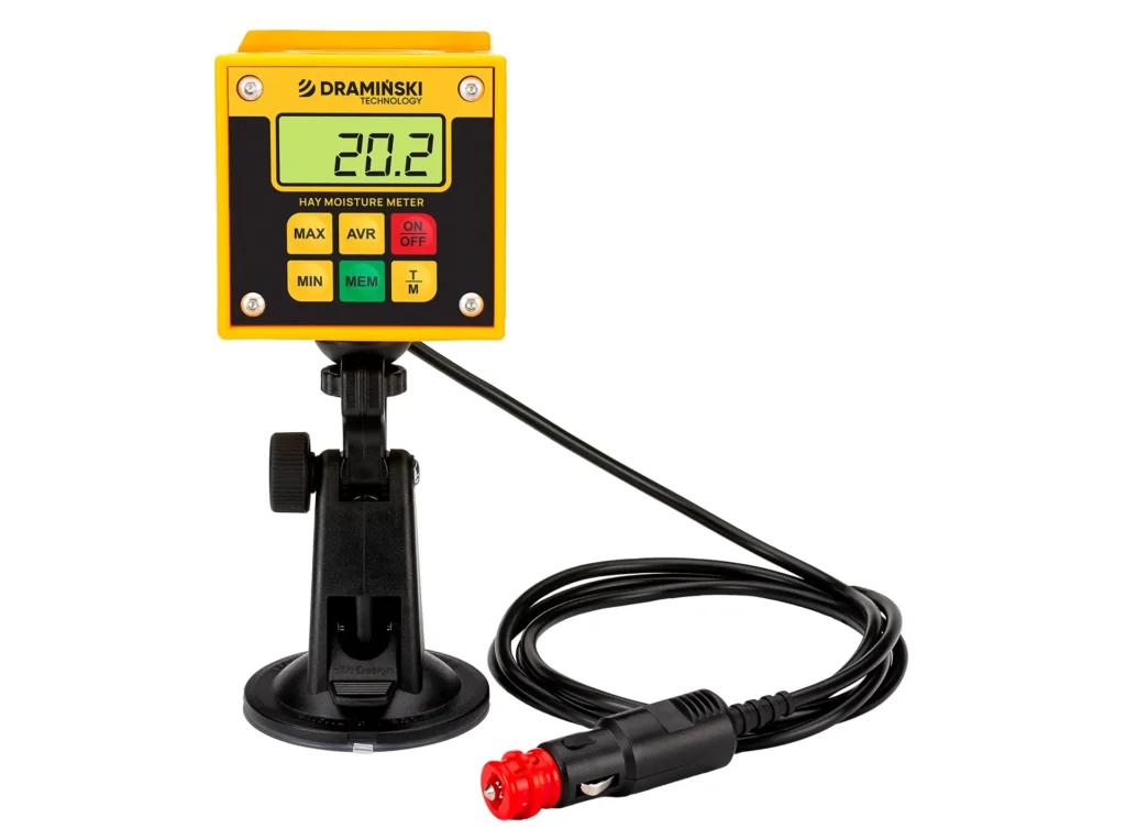 Humidímetro HMM Dramiński Presse para tractor, cosechadora, heno y paja
