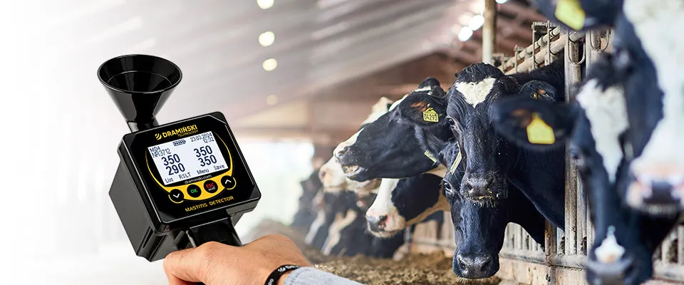 Detector de mastitis MD4Q2 Dramiński – imagen principal