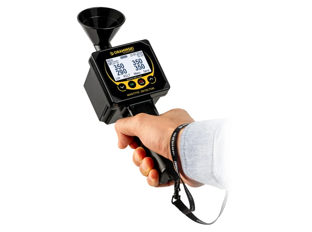 Detector de mastitis subclínica MD4Q2 Dramiński – impermeable