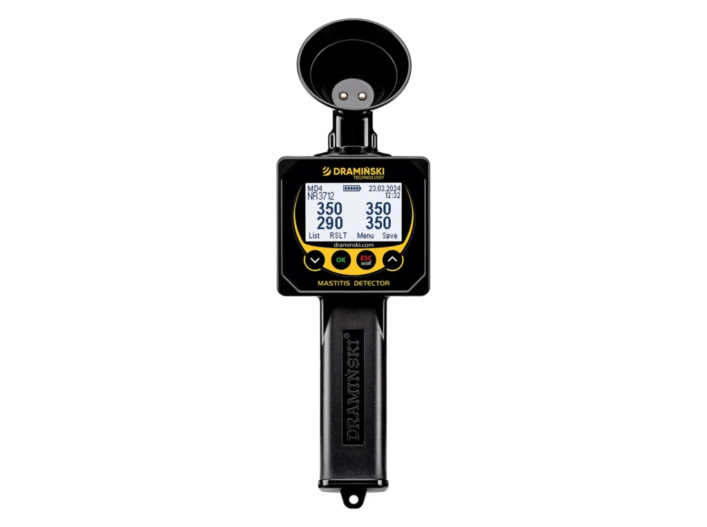 Detector de mastitis subclínica Dramiński – impermeable