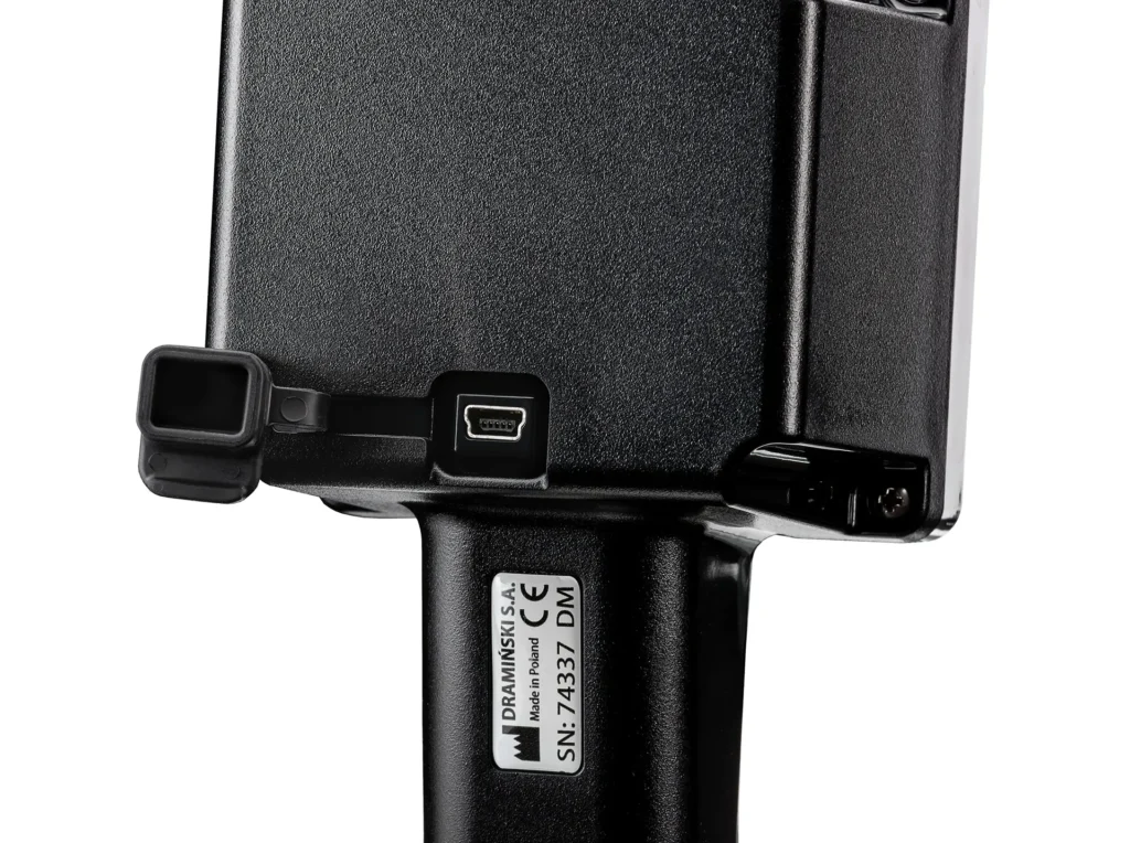 Puerto USB del detector de mastitis MD4Q2