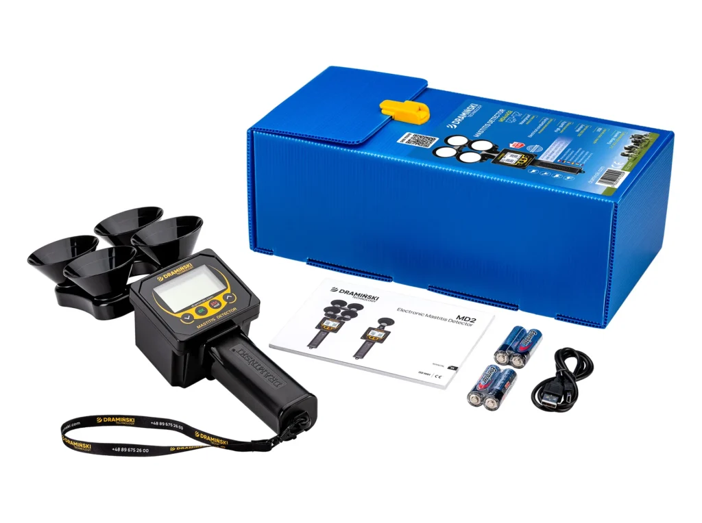 Dispositivo eficaz para detectar la mastitis invisible en vacas