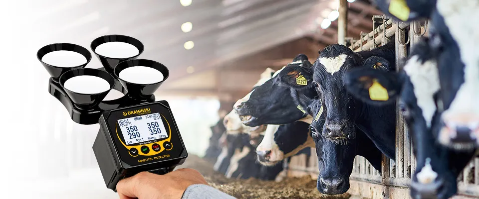 Detector de mastitis MD4x4Q2 Dramiński – imagen principal