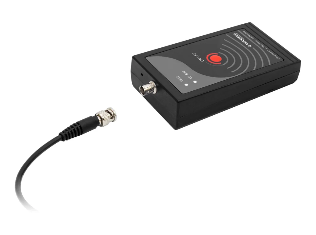 Conector desconectado del test de gestación Dramiński