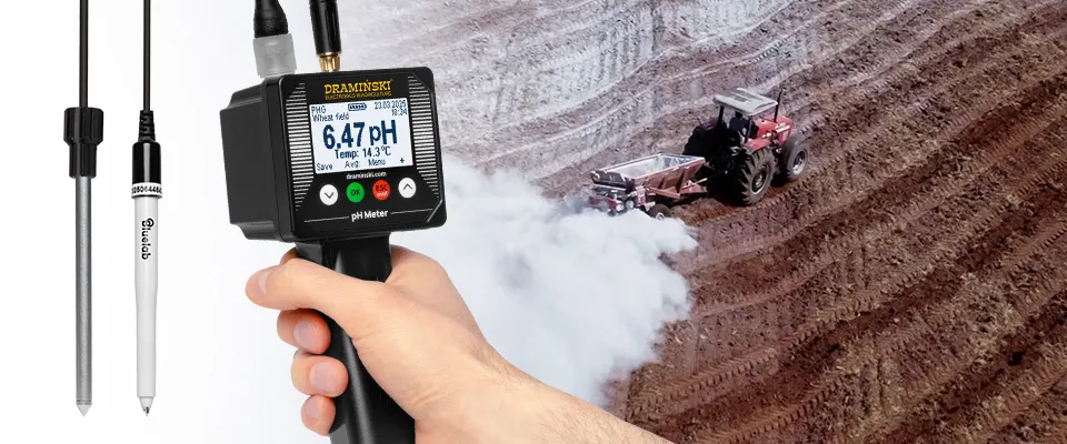 pH‑metro PHG2 Dramiński para suelo y líquidos – foto principal
