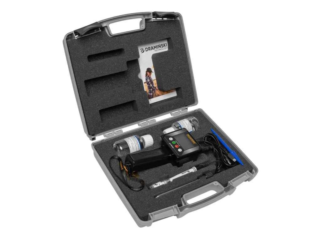 pH‑metro PHG2 Dramiński – transporte seguro del dispositivo