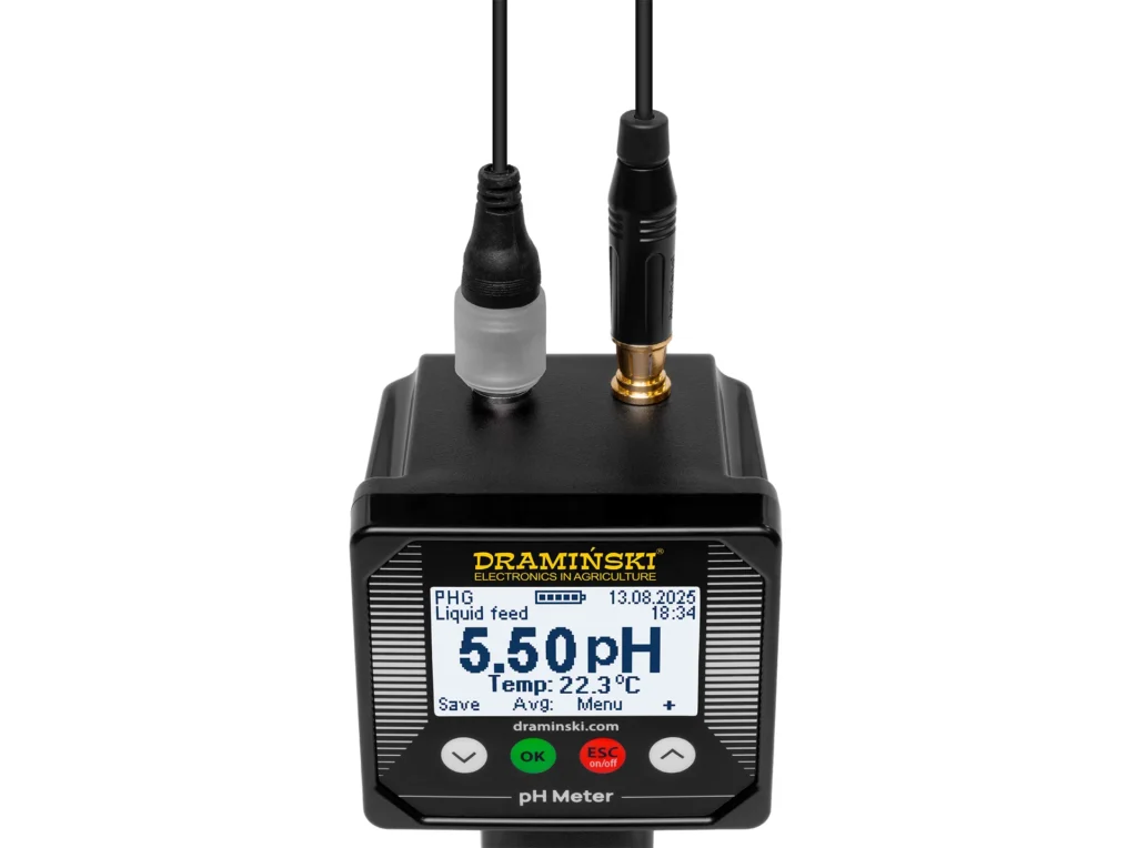Probador de acidez del suelo PHG2 Dramiński fiable