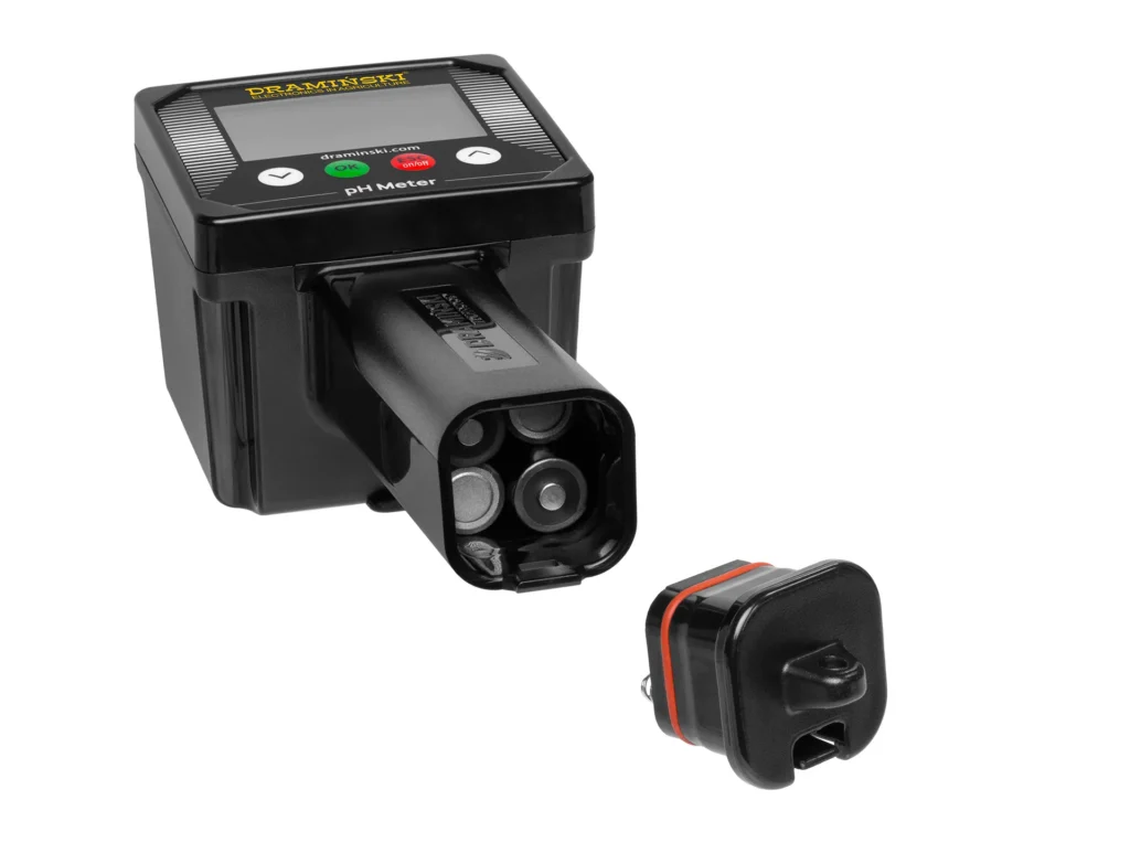 pH‑metro PHG2 para suelo – alimentación por pilas
