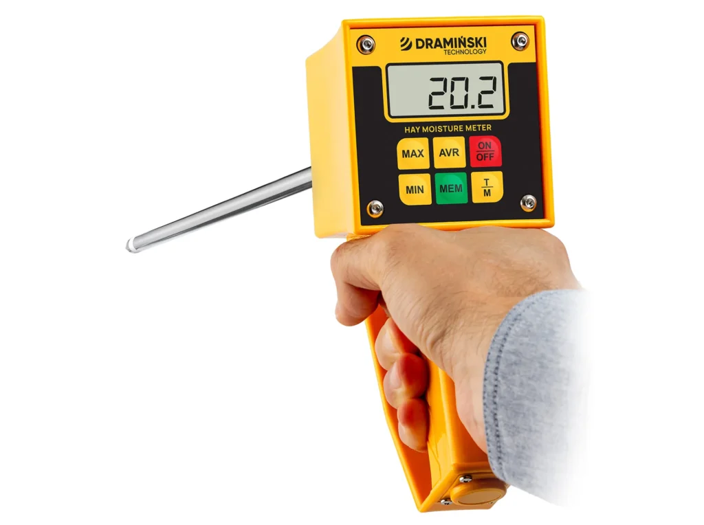 Sonda fija HMM FIX para medición fácil de la humedad del heno y la paja