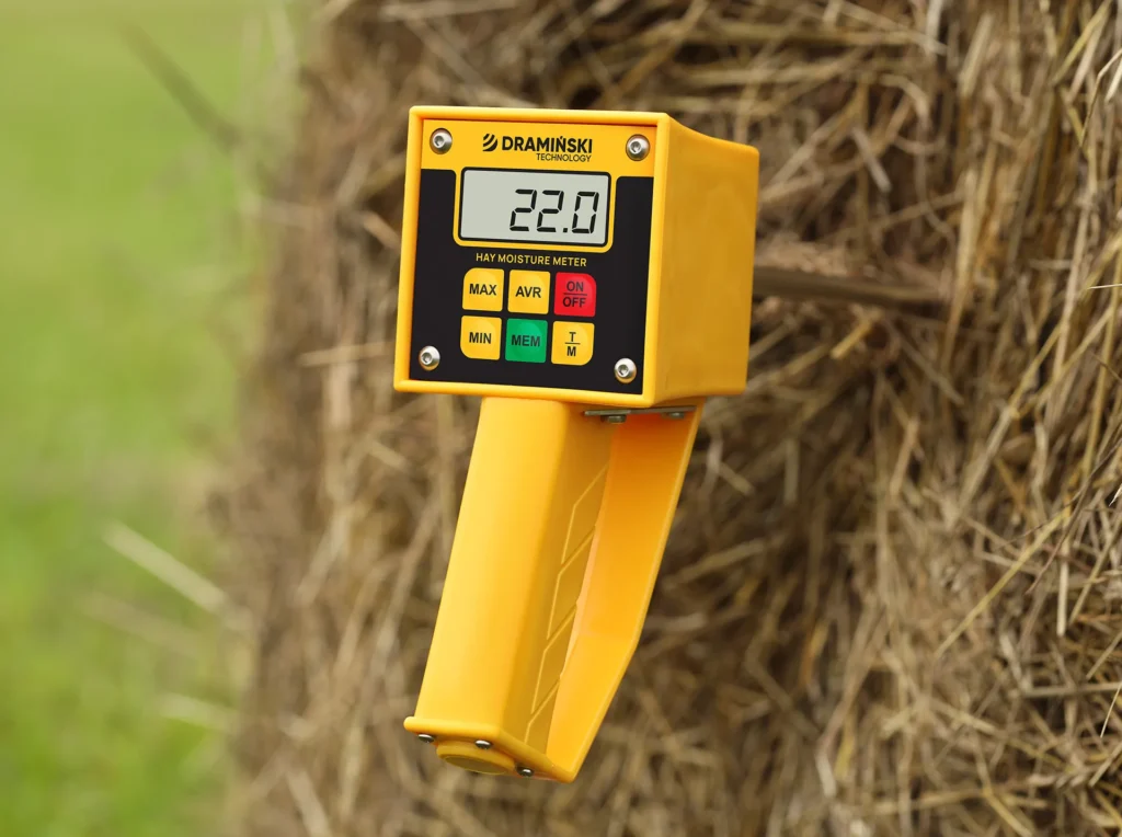 Sonda fija HMM FIX – primer plano para medición fácil de la humedad