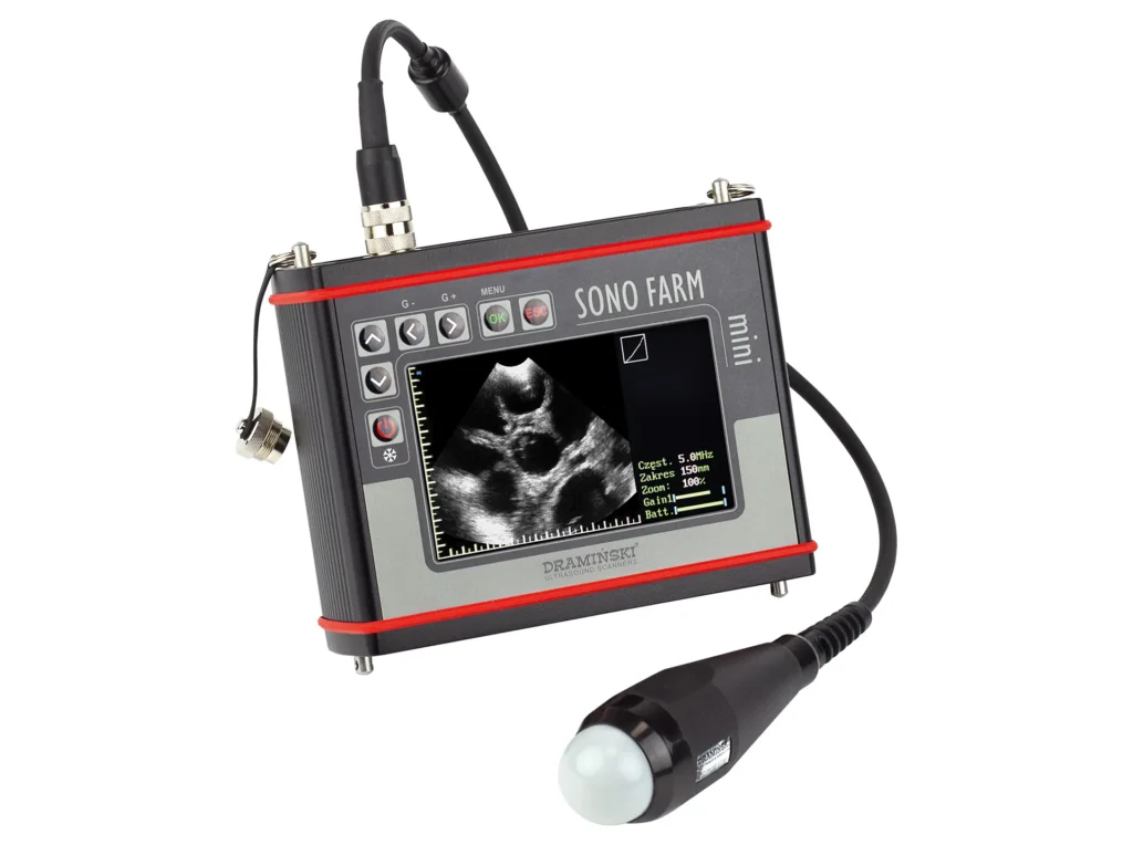 Sonofarm Mini portátil para ganaderos, dispositivo de ultrasonido veterinario