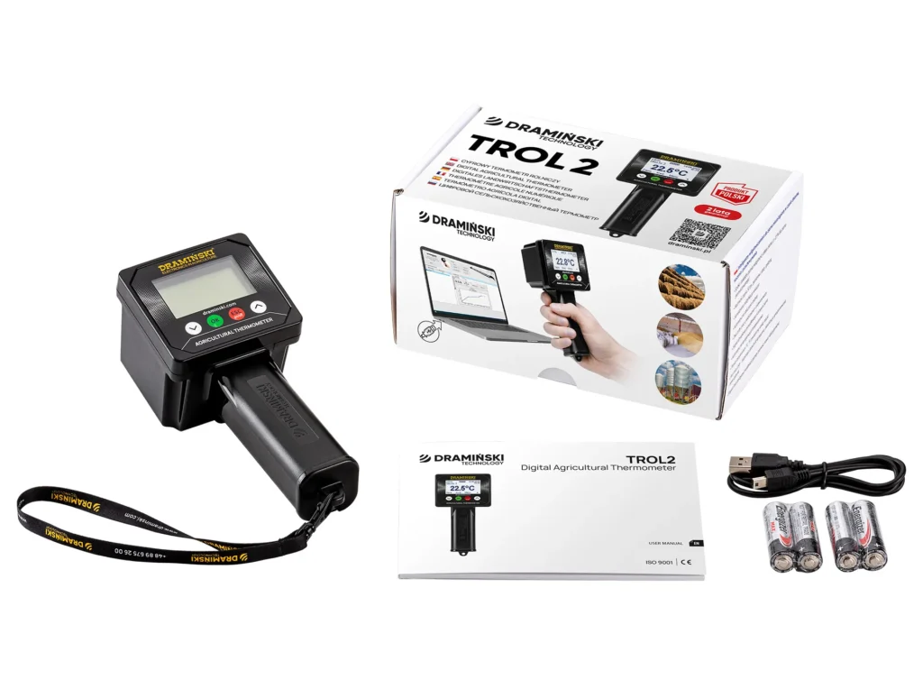 Kit completo del termómetro agrícola TROL2 Dramiński