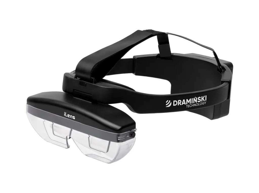 iLens Dramiński – gafas para examen ecográfico veterinario