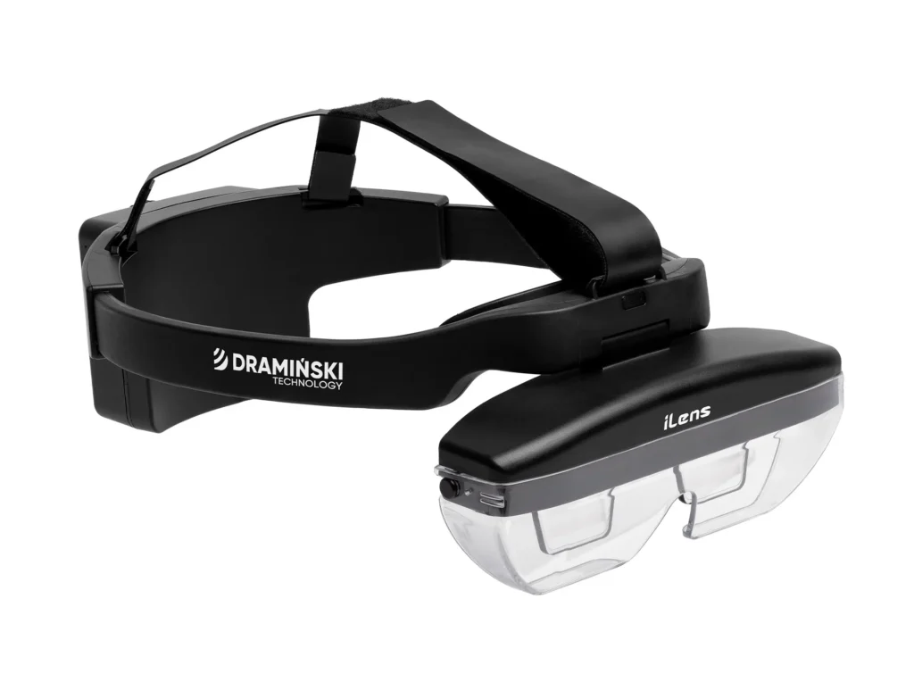 iLens Dramiński – gafas para examen ecográfico veterinario, vista 2