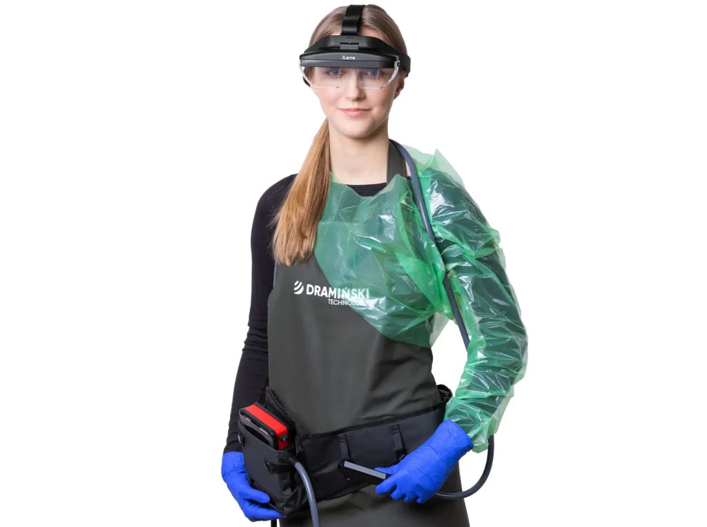 iLens Dramiński – set con iScan mini para ecografía veterinaria