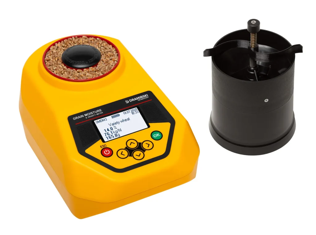 Análisis de la calidad del trigo con el humidímetro GMDM2