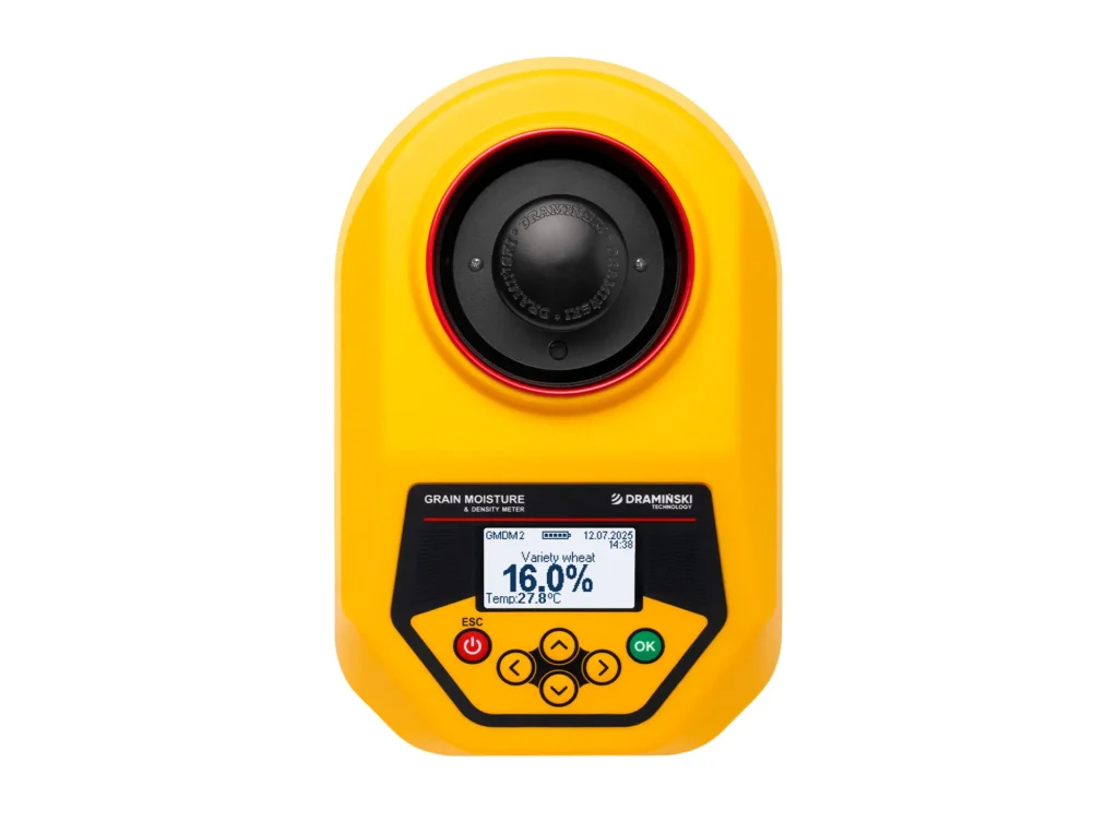 Medición de la calidad del trigo con el humidímetro GMDM2 – versión inglesa