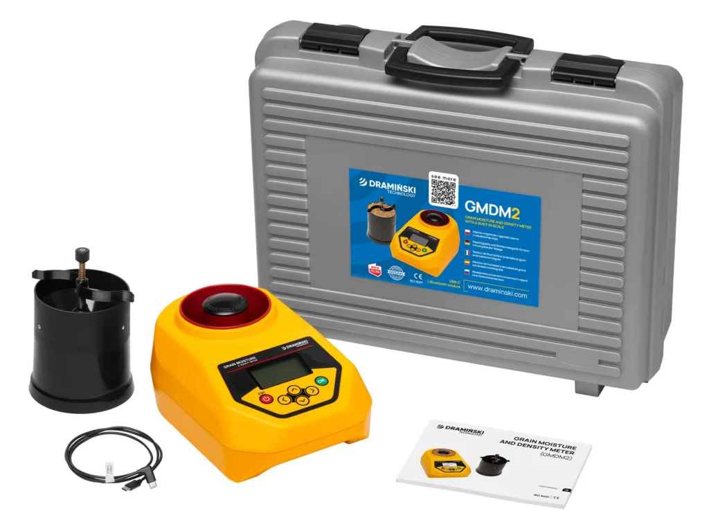 Kit completo del humidímetro GMDM2 con maletín de transporte