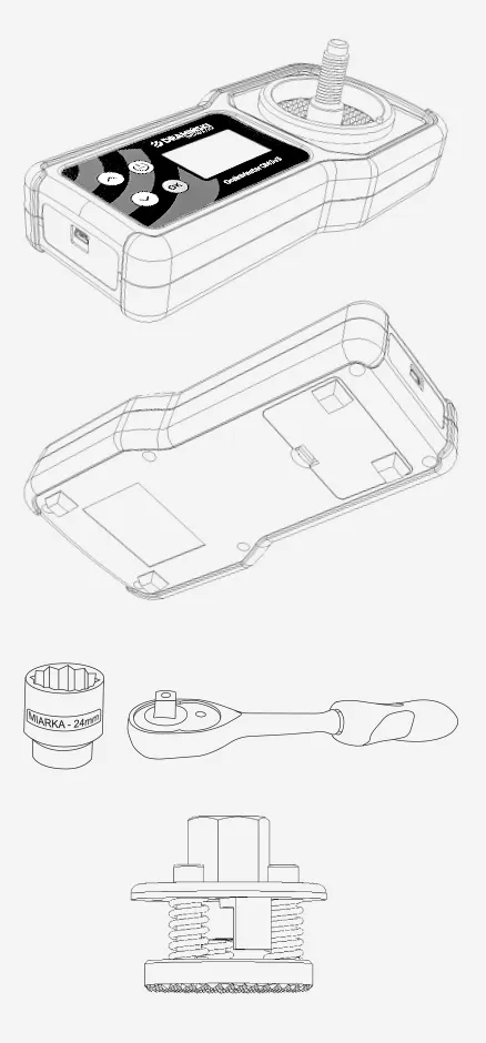 Datos técnicos del humidímetro GMS v3