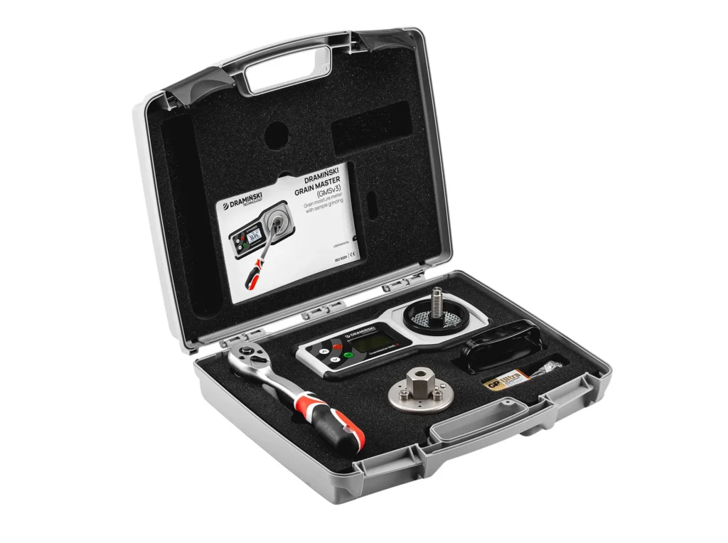 Humidímetro GMS v3 – mejor humedad del maíz durante la cosecha