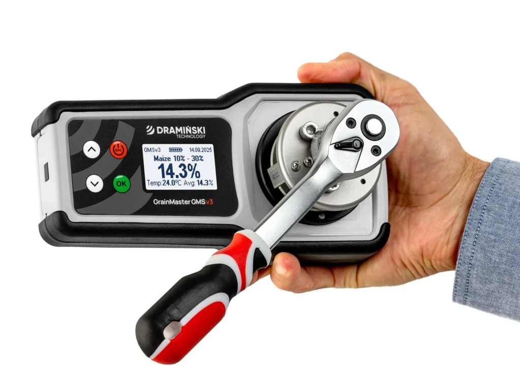 Humidímetro GMS v3 recomendado para maíz